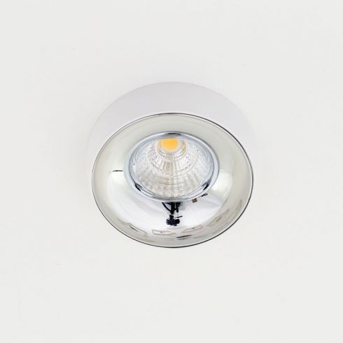 Встраиваемый светильник Citilux Гамма CLD004W1 белый+хром фото