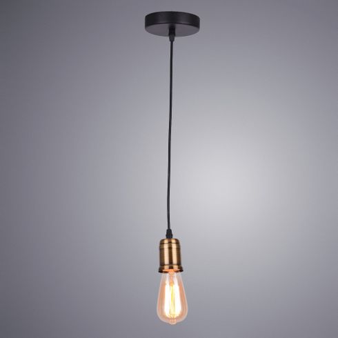 Подвесной светильник Arte Lamp Mazzetto A4290SP-1BK фото